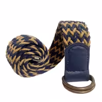 کمربند پسرانه اسپرت و رسمی سورمه ای کرمی 