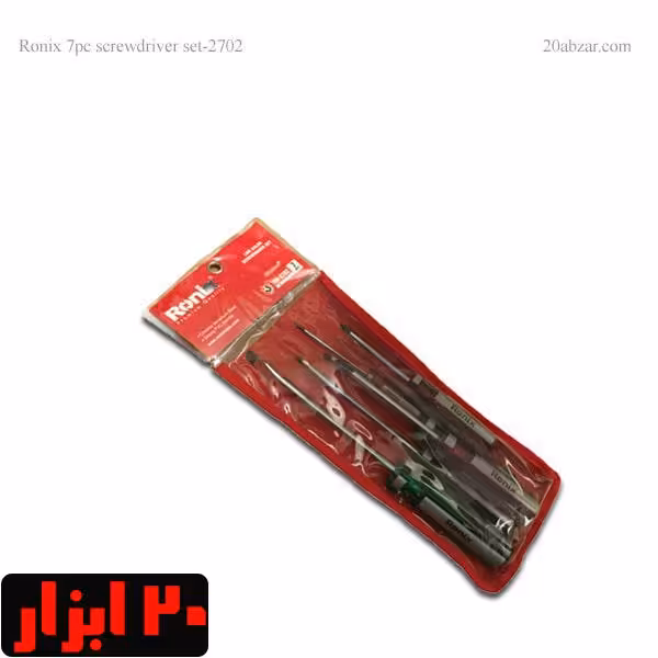 مجموعه 7 عددی پیچ گوشتی رونیکس مدل RH-2702