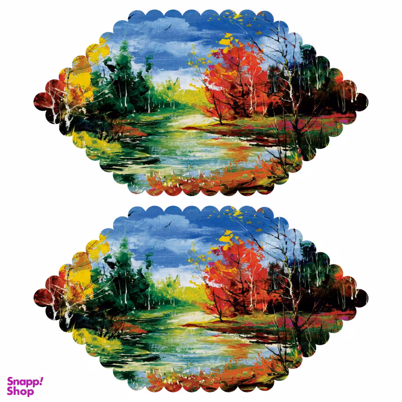 ست رومیزی 2 تکه مدل T5-42111