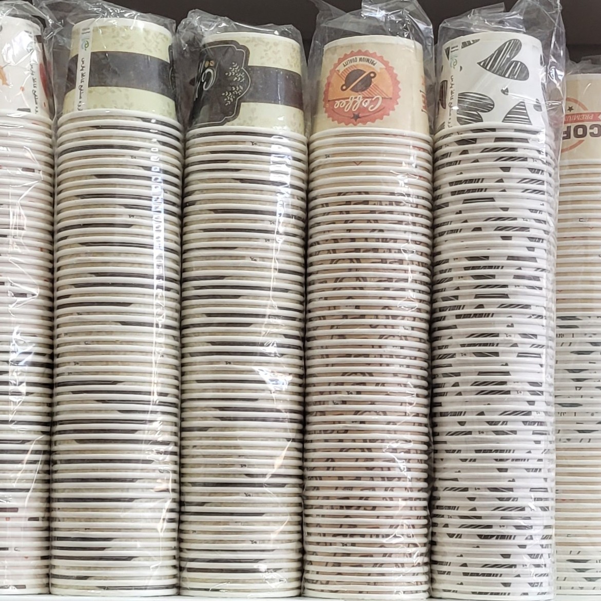لیوان کاغذی پارس پک 120 سی سی کارتن 1000تایی