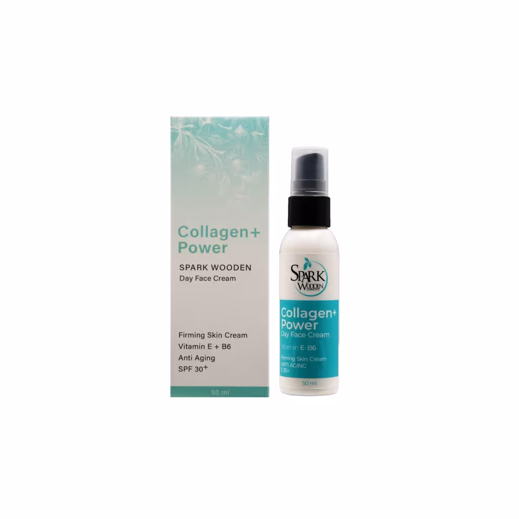 کرم روز کلاژن صورت اسپارک وودن (SPF30)