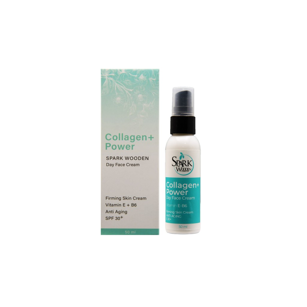 کرم روز کلاژن صورت اسپارک وودن (SPF30)