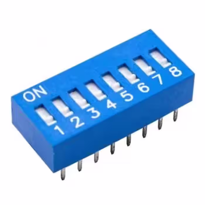 مجموعه 15 عددی دیپ سوئیچ 8 تایی تایوانی DSR-08