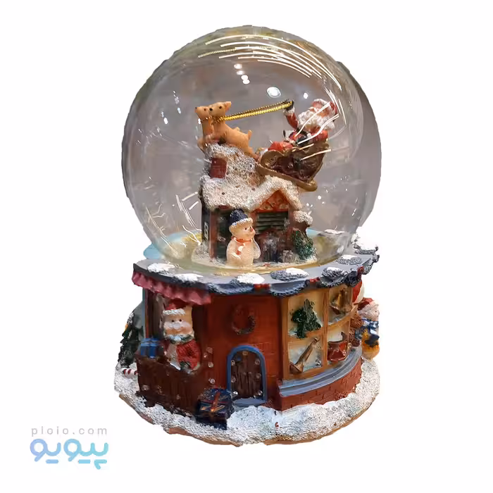 گوی شیشه ای مدل بابانوئل