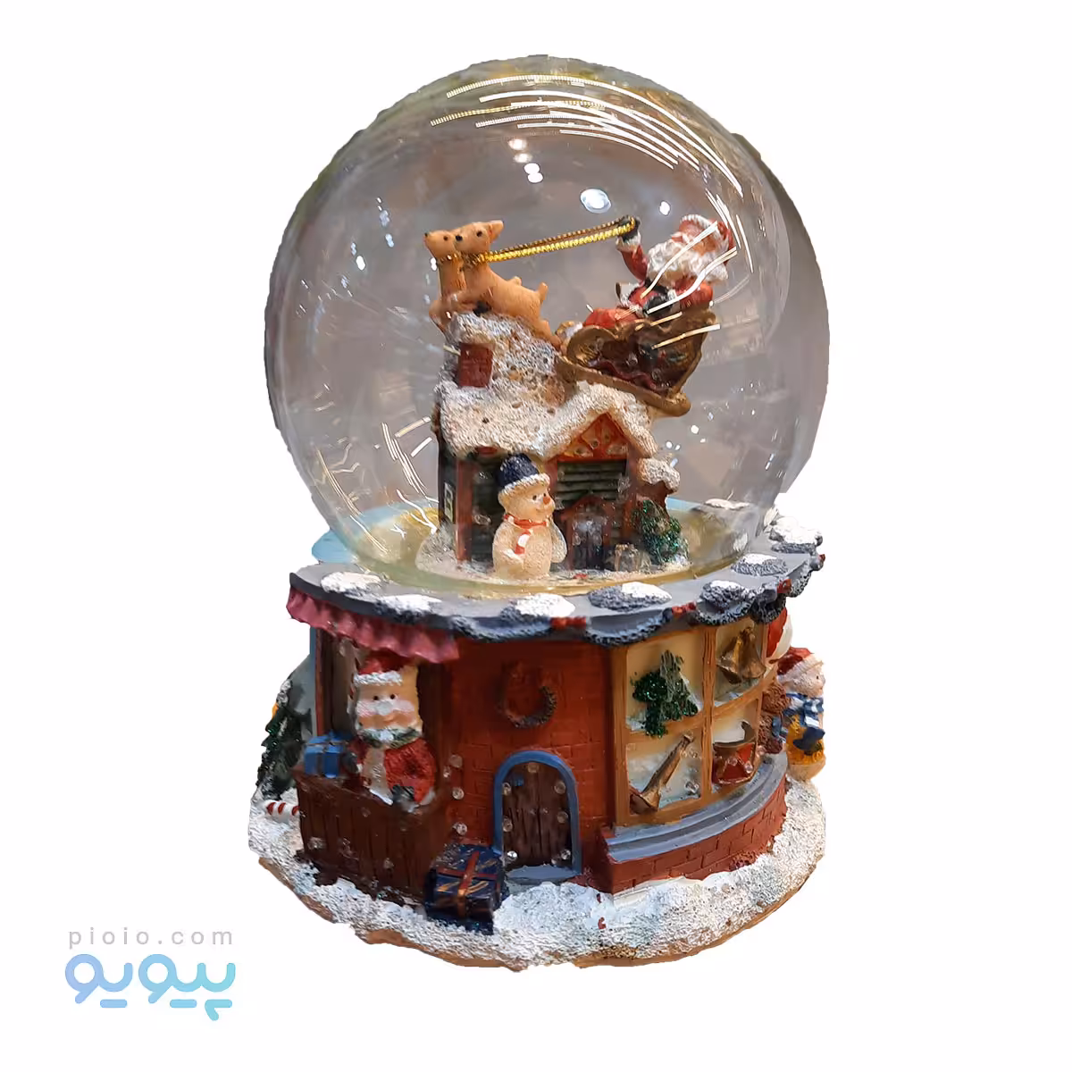 گوی شیشه ای مدل بابانوئل