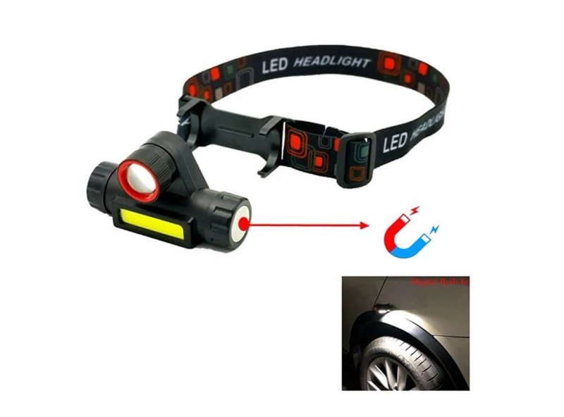 چراغ پیشانی COB XPE مدل KX-1807 | amazonchi