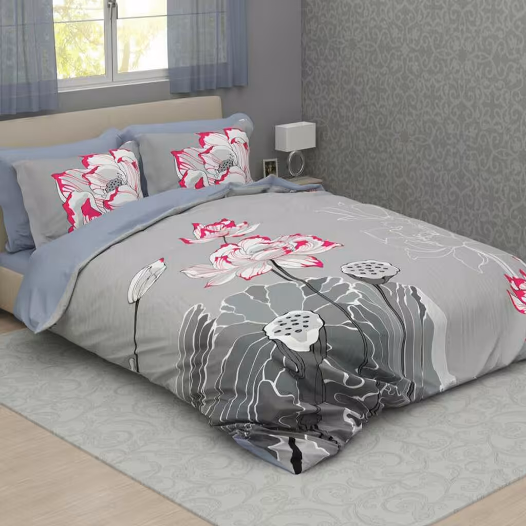 سرویس روتختی دونفره طرح گل کد 67 برند ترکسان