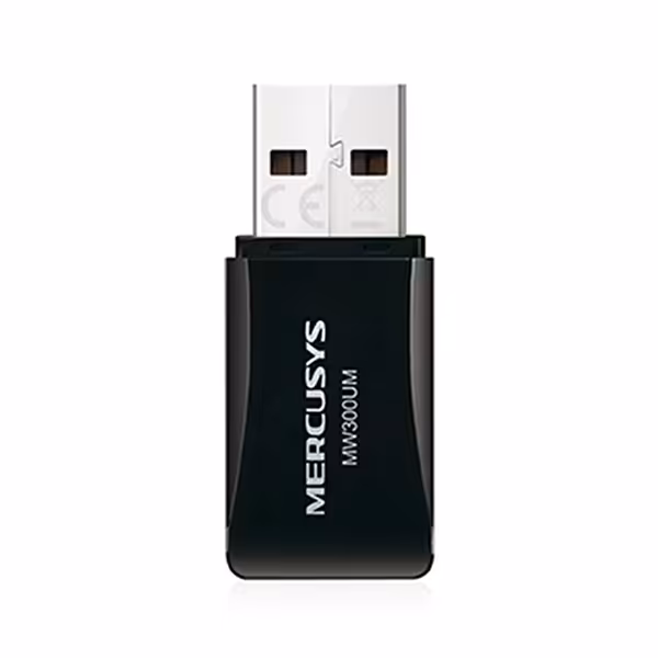 کارت شبکه USB بی‌سیم 300Mbps مرکوسیس  MW300UM