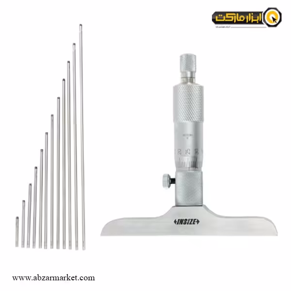 میکرومتر عمق سنج اینسایز 300-0 میلی متر (با گارانتی شرکتی) مدل 300-3240