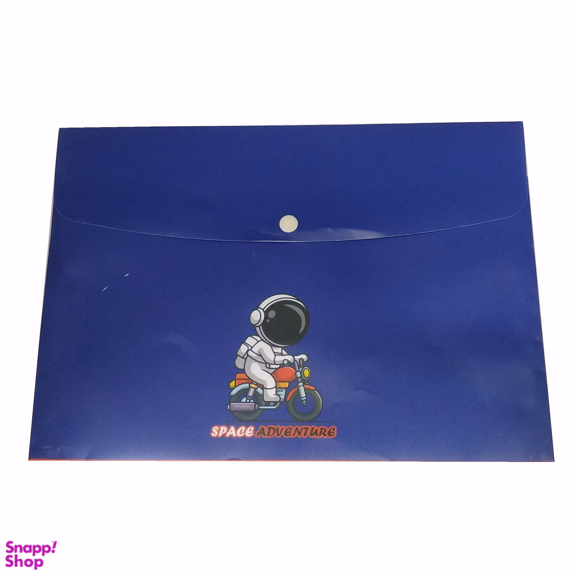 پوشه دکمه دار A4 پرگه طرح فضانورد مدل PPA4F