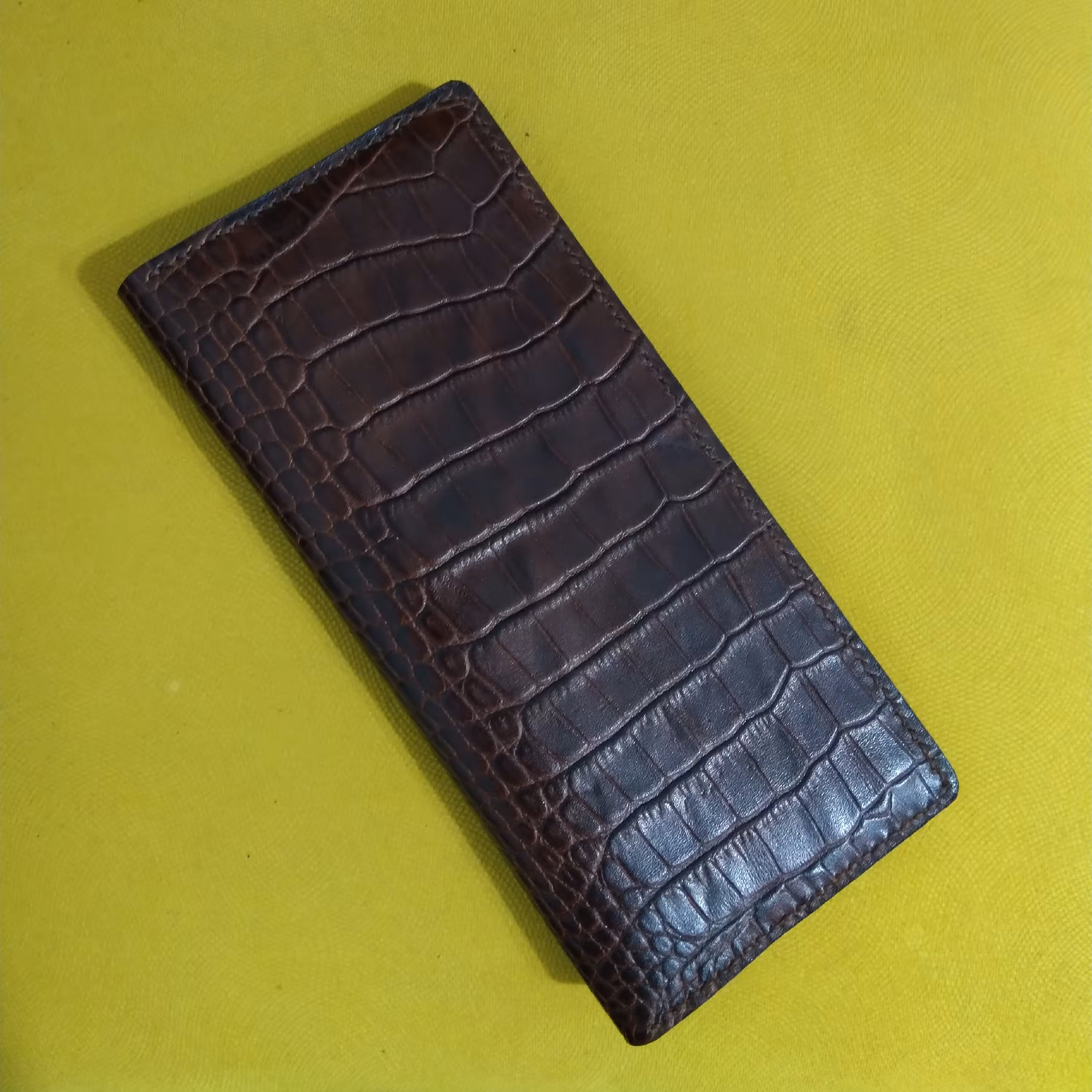 کیف پول کتی مردانه چرم طبیعی