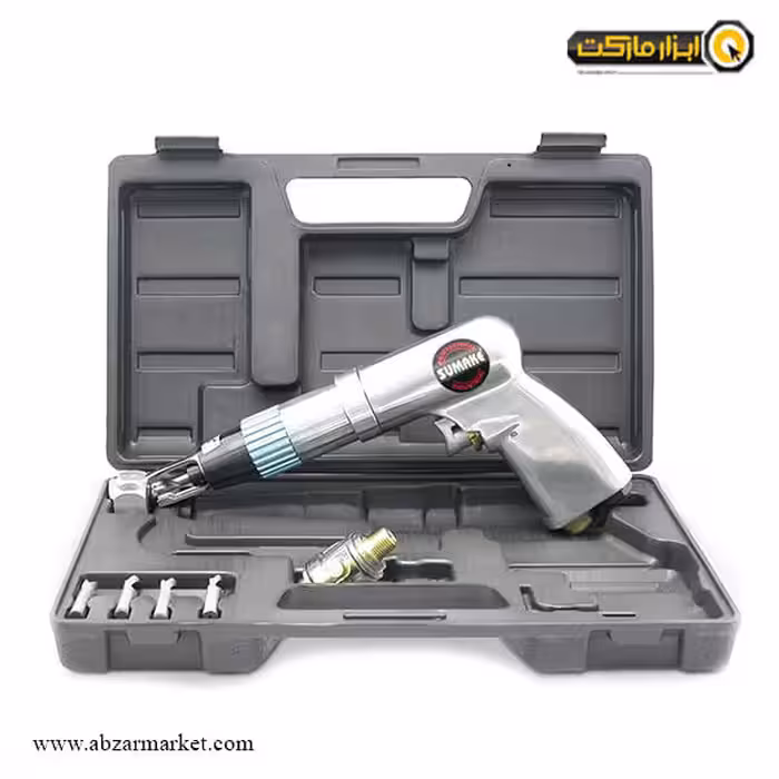 دریل بادی سوماک هفت تیری مخصوص پرچ و نقطه جوش مدل ST-6654K