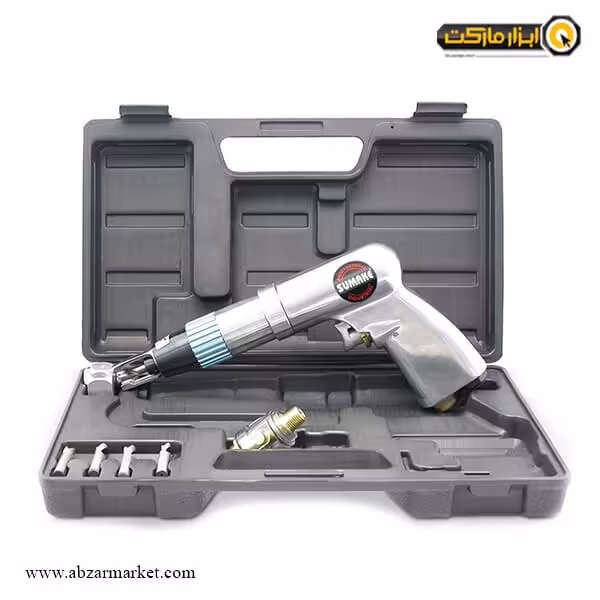 دریل بادی سوماک هفت تیری مخصوص پرچ و نقطه جوش مدل ST-6654K