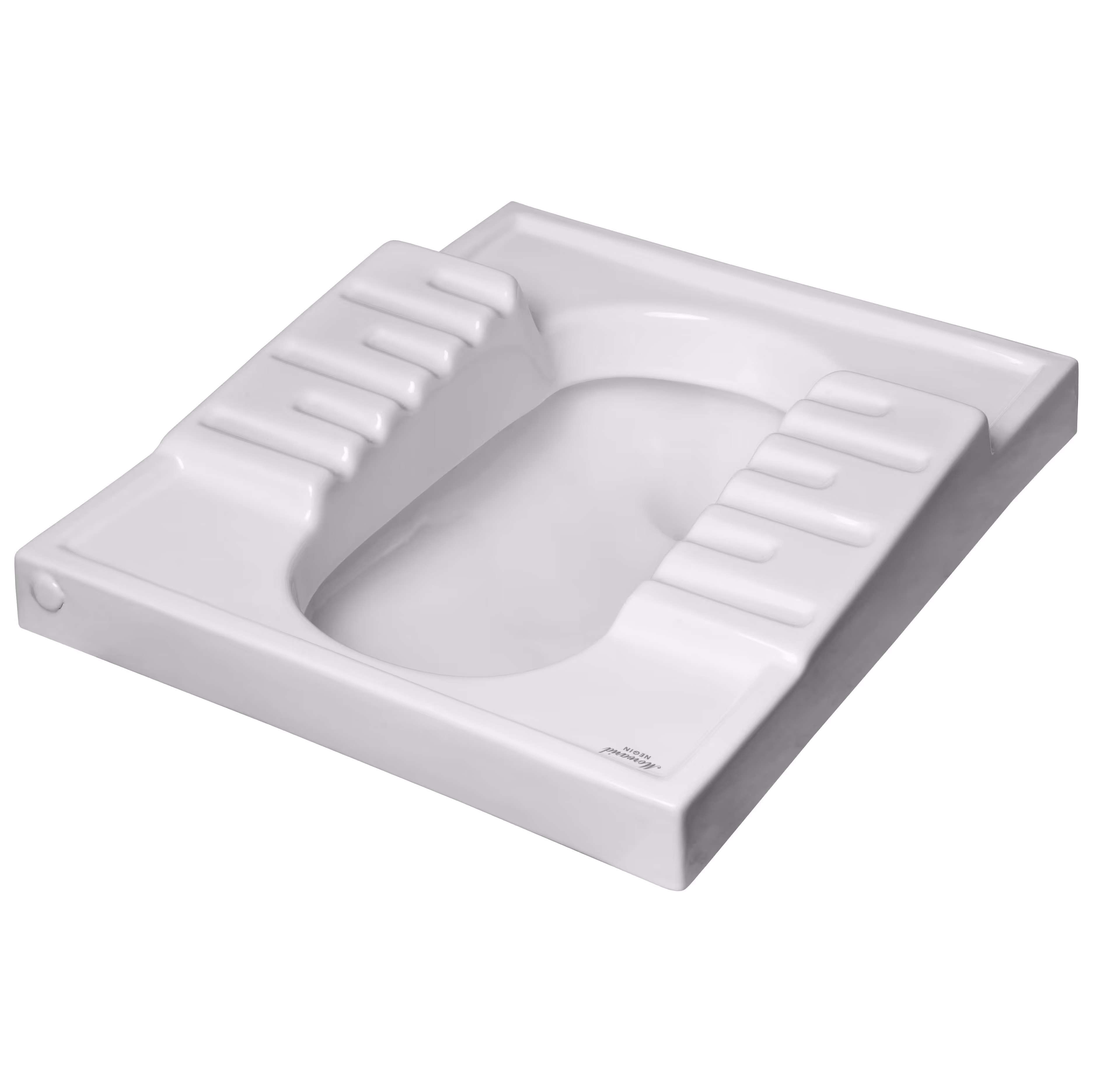 توالت زمینی مروارید مدل نگین طبی سیفون دار 