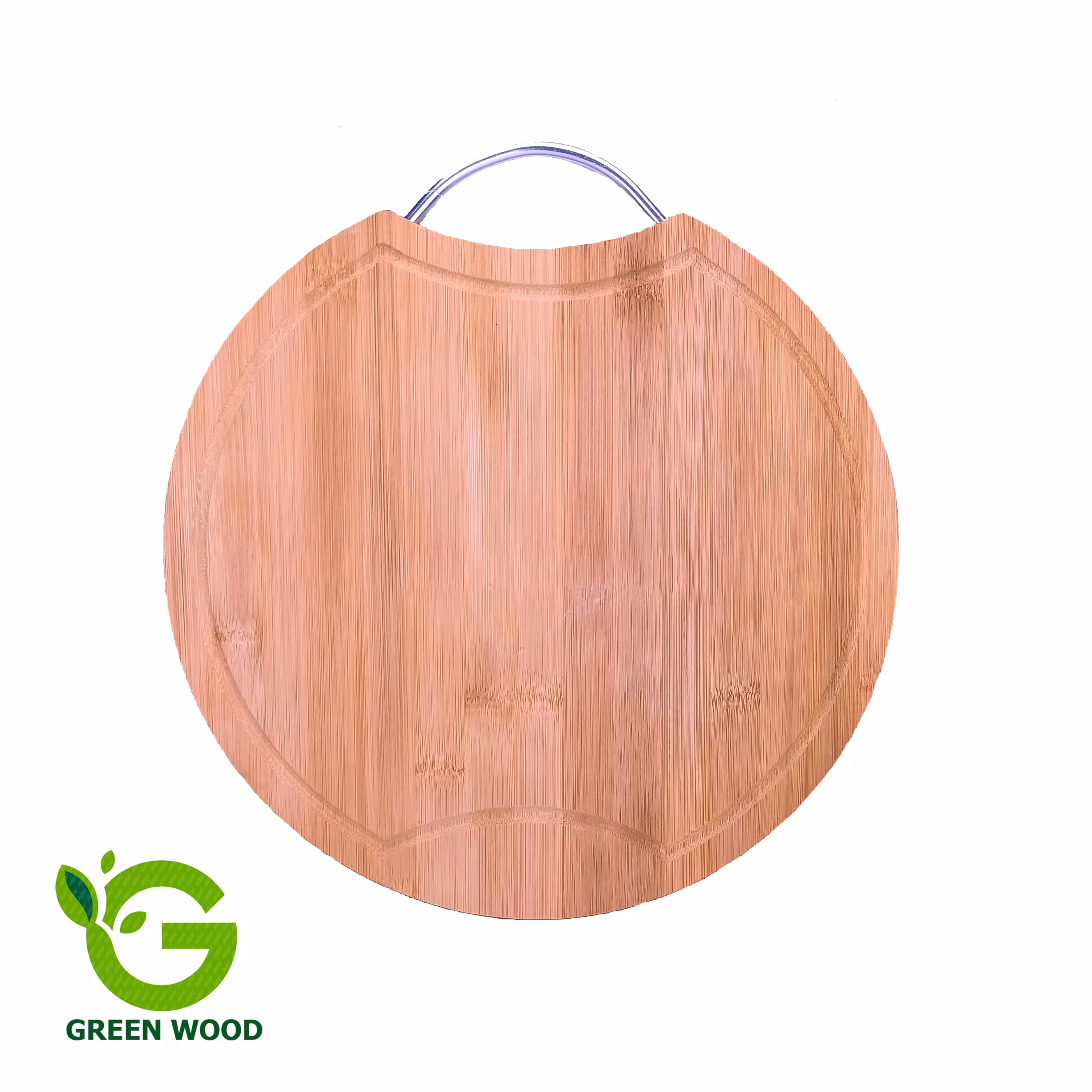 تخته برش گوشت  چوبی بامبو مدل D32 کد Gw130601020