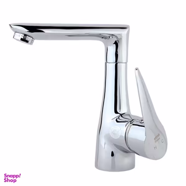 شیر روشویی راسان مدل رابیت کروم