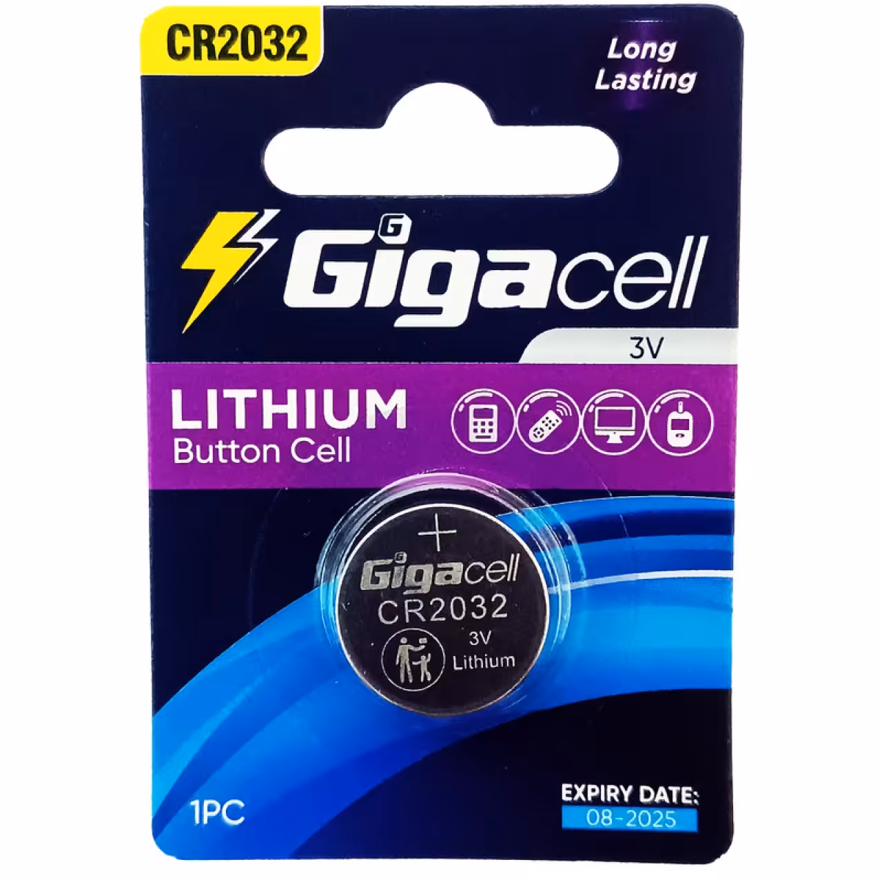 باتری سکه ای گیگاسل مدل CR2032