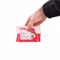 دستمال مرطوب سون کوئین مدل گل رز و هندوانه بسته 27 عددی