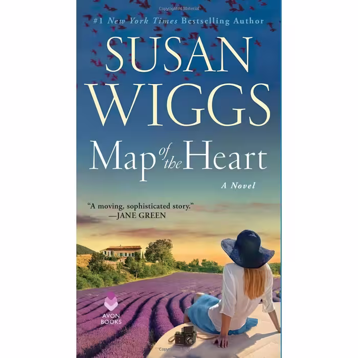 کتاب زبان اصلی Map of the Heart اثر Susan Wiggs انتشارات Avon