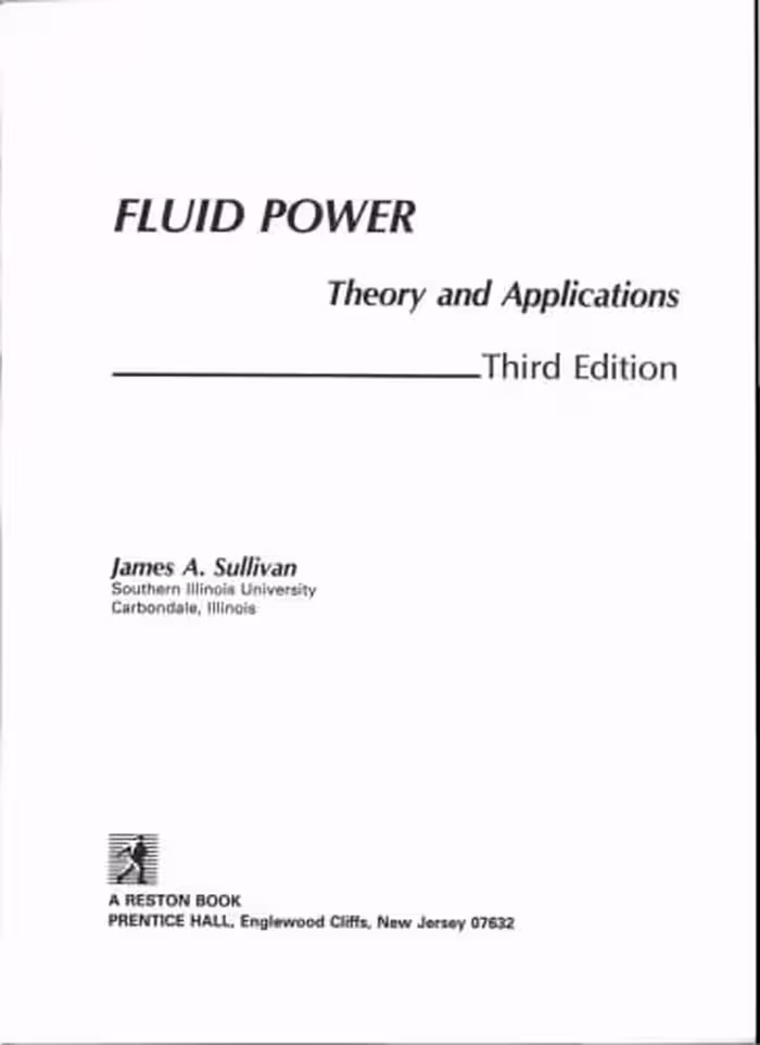 󾕇 دانلود کتاب Fluid Power - Theory And Applications, 1989 - دانلود کتاب های دانشگاهی