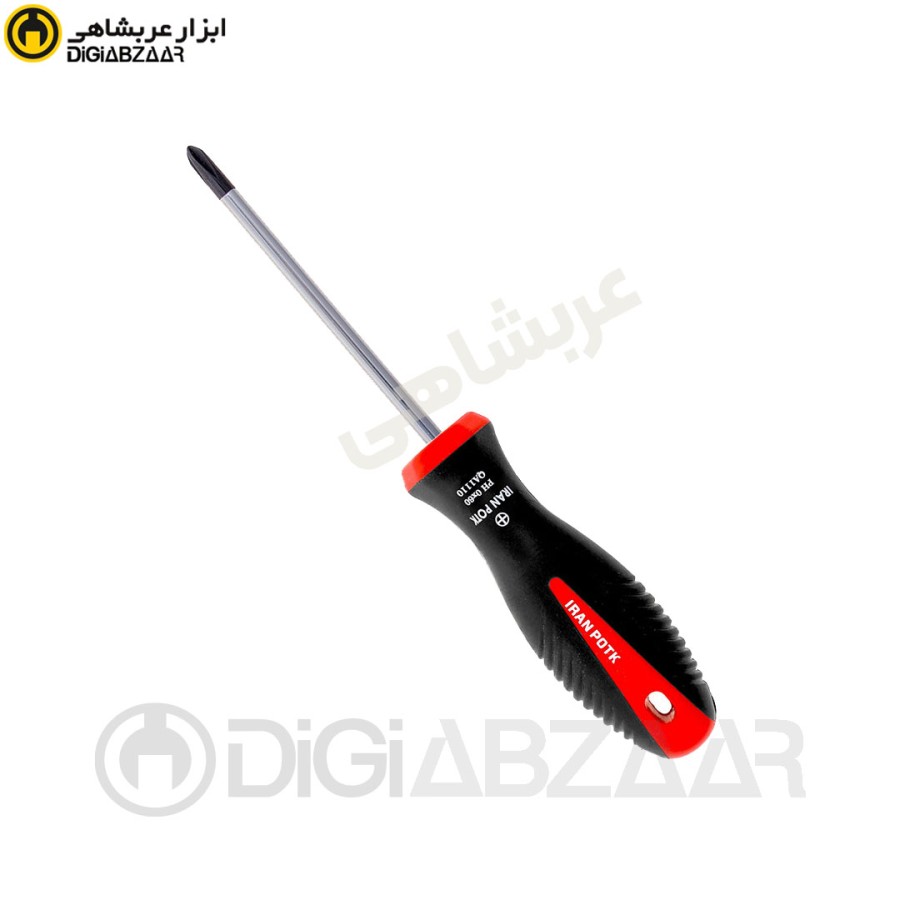 پیچ گوشتی چهار سو 60*3 (دسته دو جزئی) ایران پتک مدل QA 1110