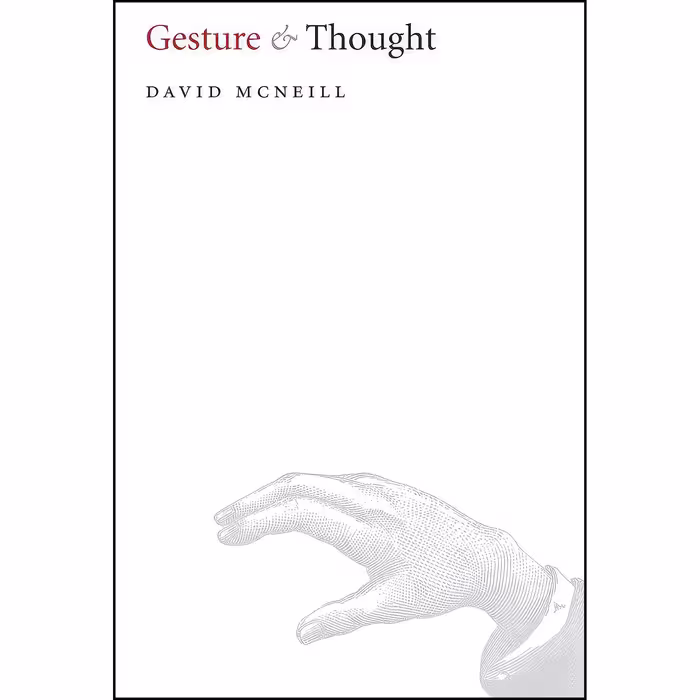 کتاب زبان اصلی Gesture and Thought اثر David McNeill