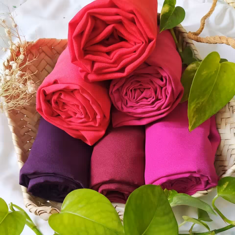 13 عدد روسری حریر کرپ به قیمت عمده