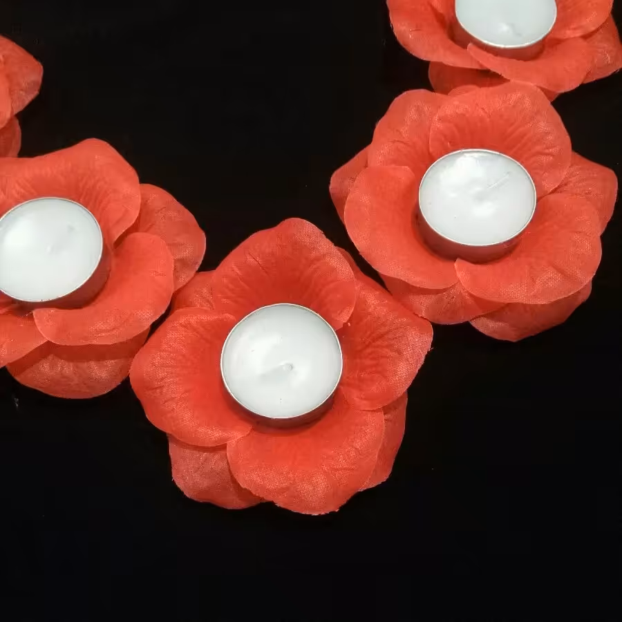 شمع  گیفت حنابندان دست ساز  6 عددی