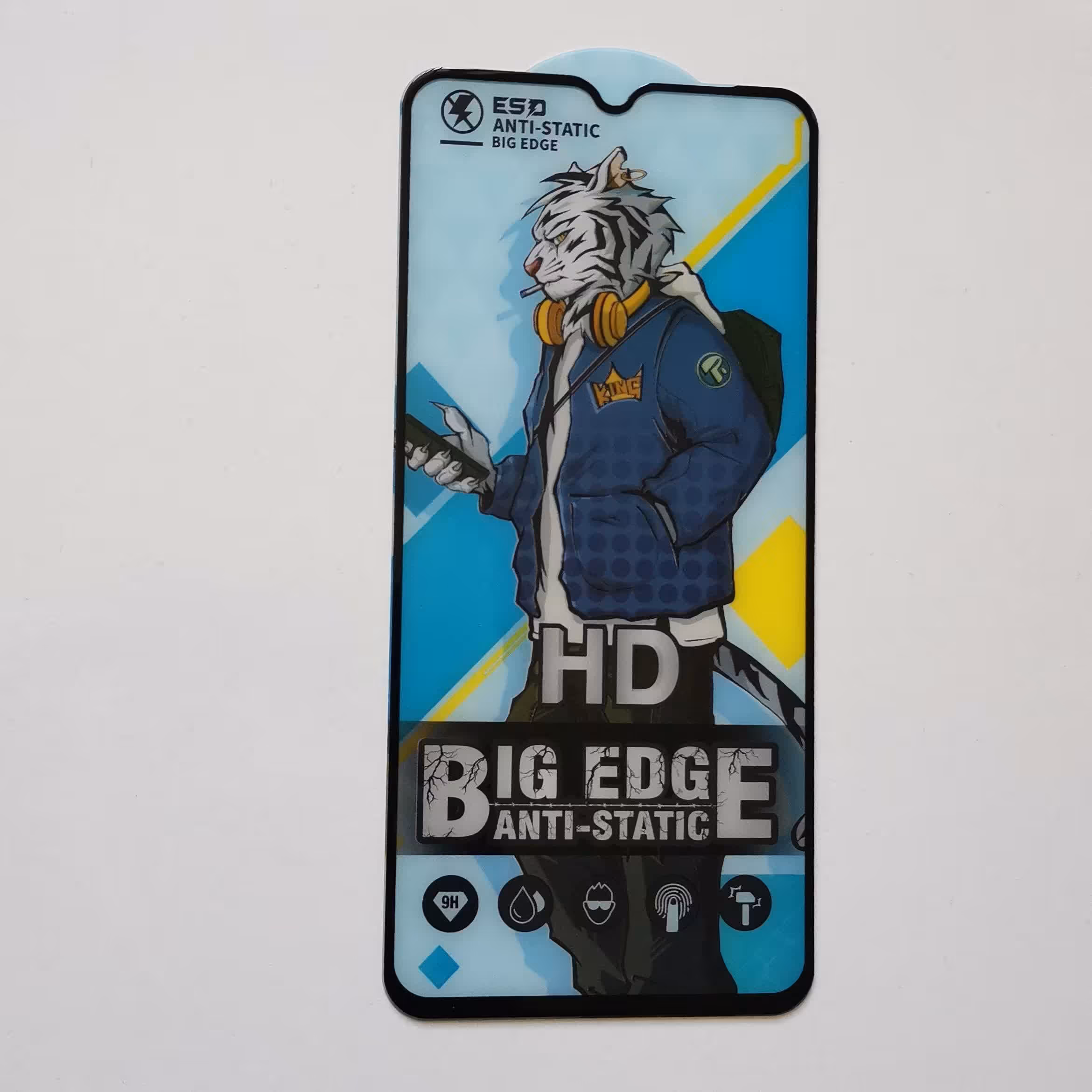 گلس تمام صفحه ضد ضربه درجه یک Anti Static مناسب گوشی سامسونگ A24