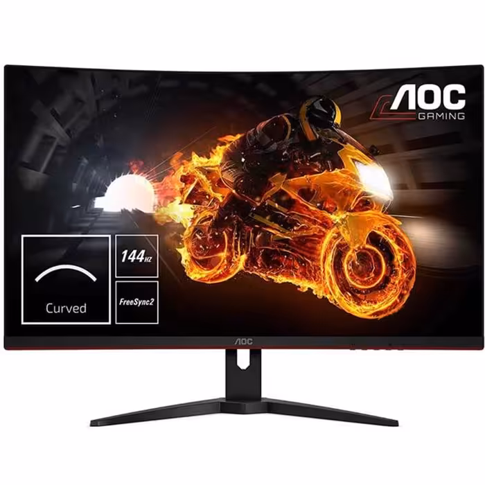مانیتور گیمینگ 32 اینچ C32G2E ا AOC C32G2E 32 Inch Monitor