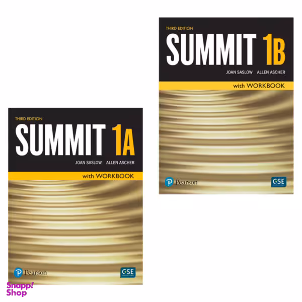 کتاب Summit 3rd 1 اثر Joan Saslow انتشارات Pearson دو جلدی