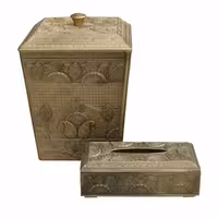 سطل و جادستمال مربع