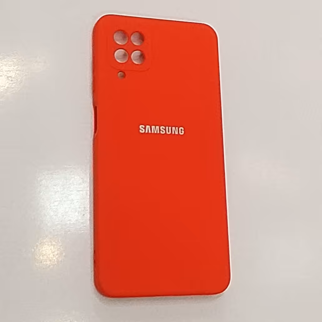 کاور گوشی  سامسونگ A12 جنس کاور سیلیکونی مقاوم در برابر ضربه 