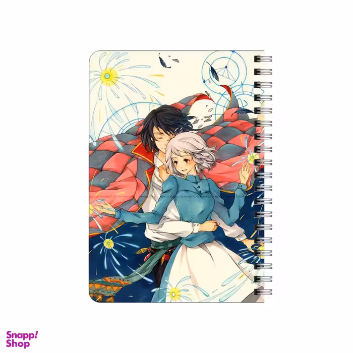 دفترچه یادداشت ۸۰ برگ بامبیلیپ مدل چوبی طرح انیمیشن قلعه ی متحرک هاول کد 7810815