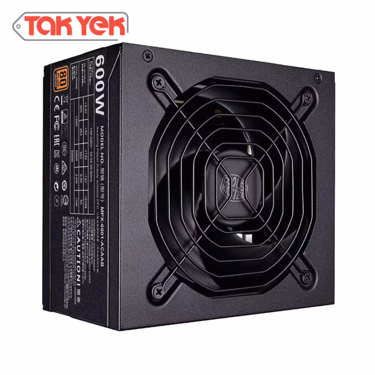 منبع تغذیه کولر مستر Cooler Master 600W MWE Bronze