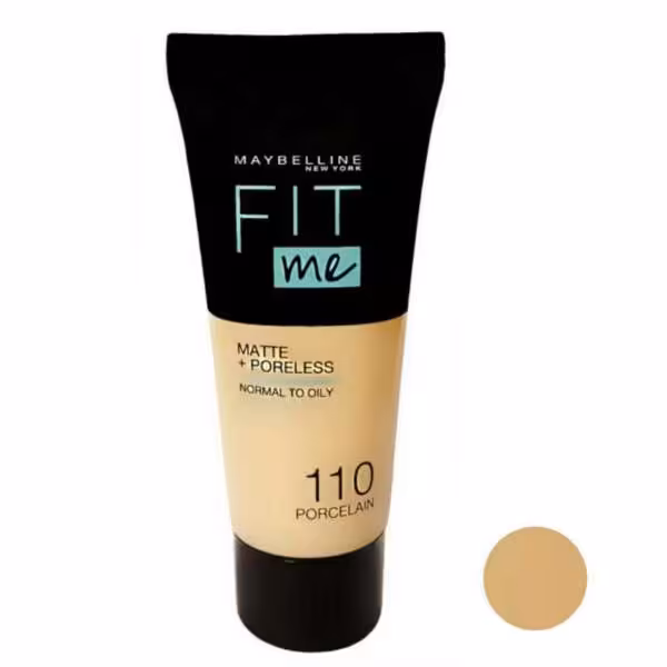 کرم پودر میبلین مدل Fit Me شماره 110