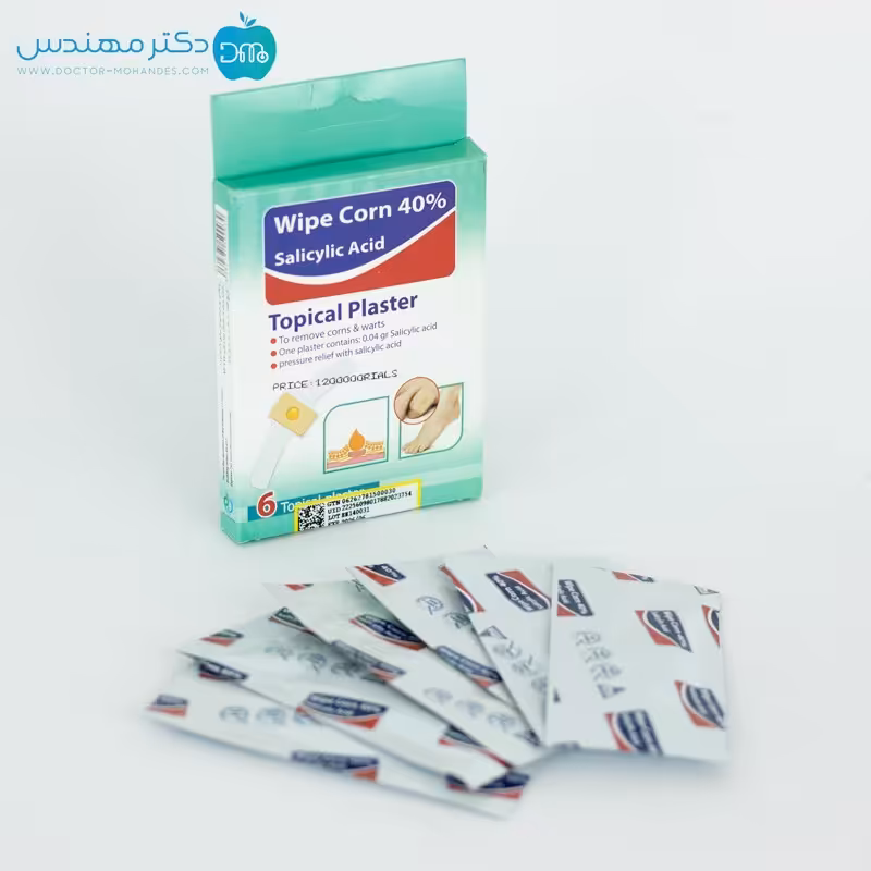 چسب میخچه و زگیل  40 درصد (6 عددی)