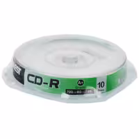 سی دی خام بلست مدل CD-R بسته 10 عددی