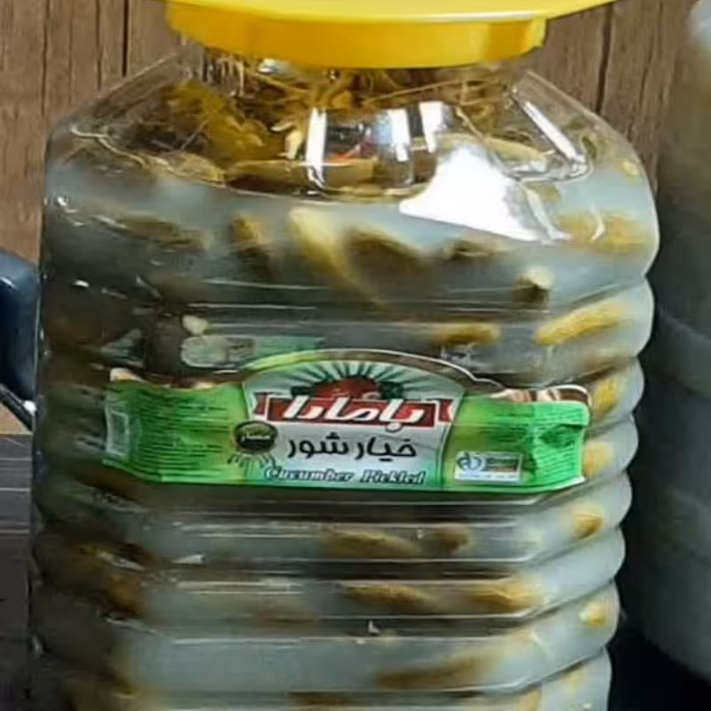 خیار شور  ( خیار ترد ) پت 10 کیلویی 