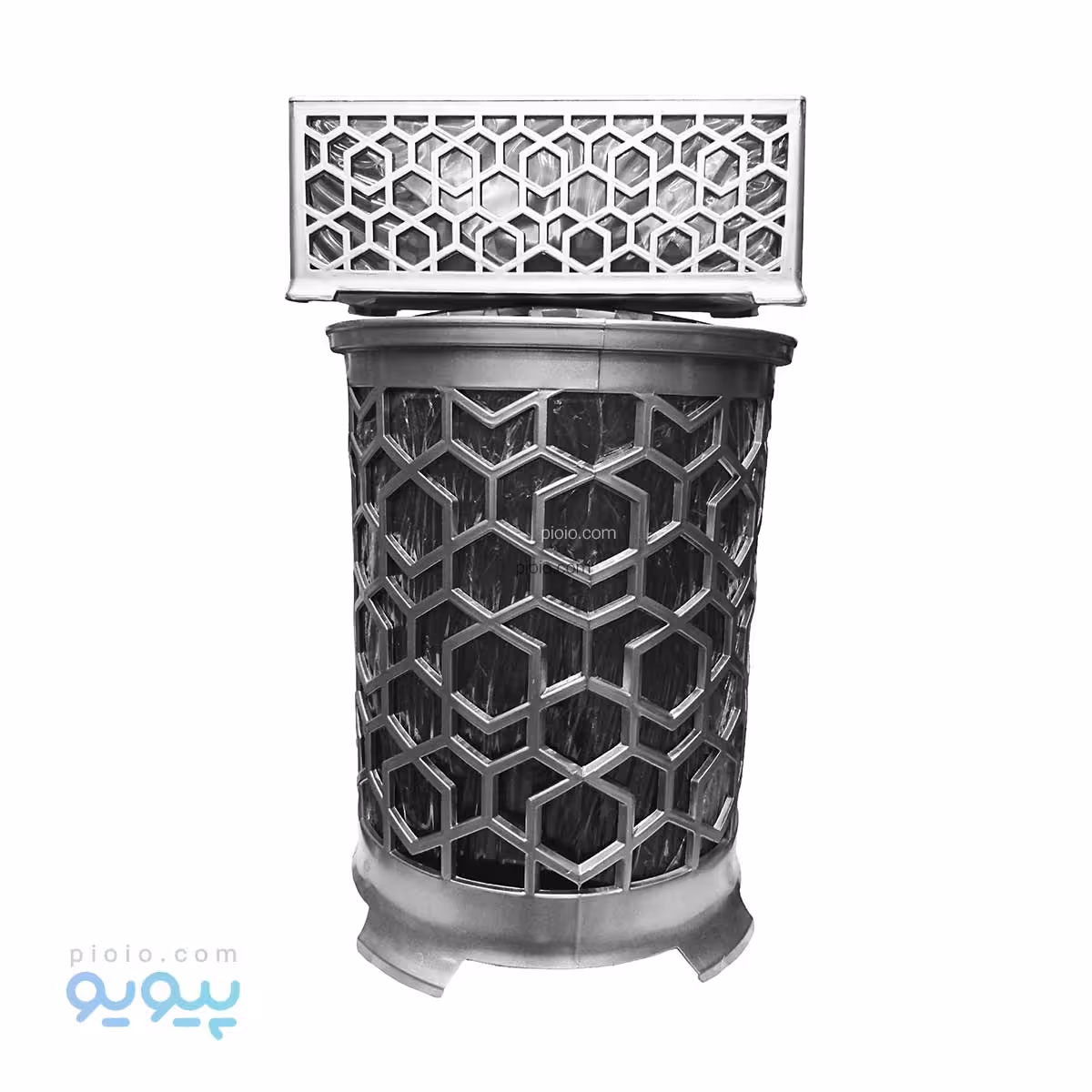 سطل و جا دستمال کاغذی مدرن