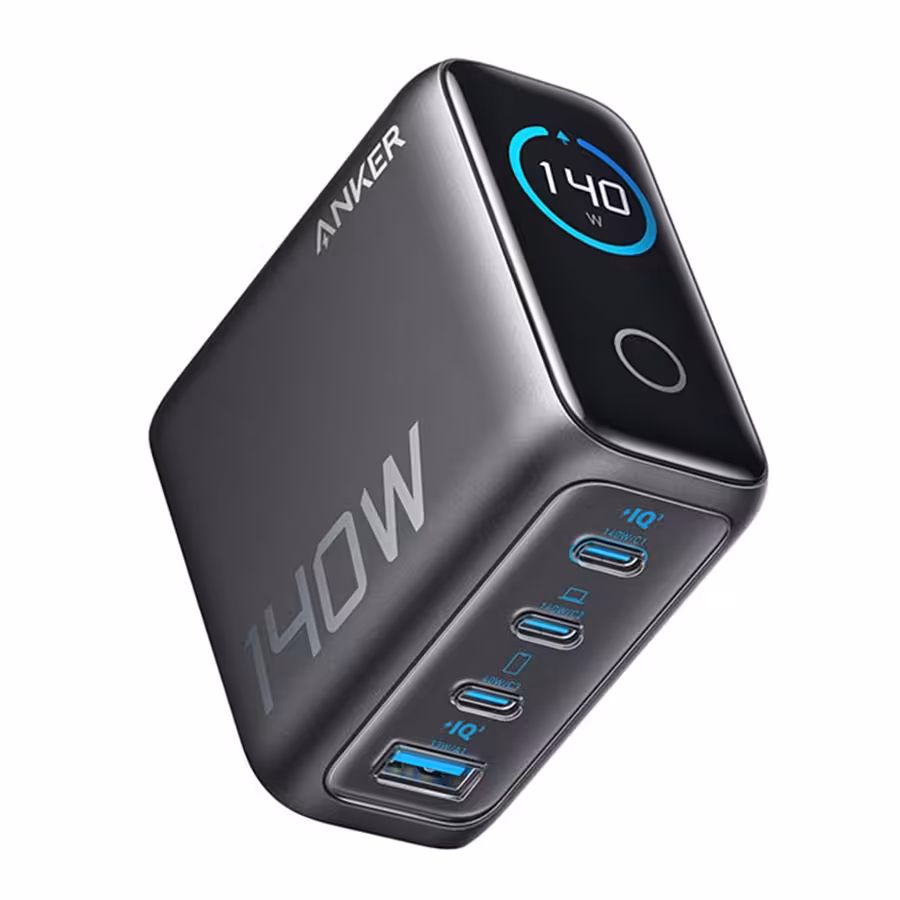 قیمت و خرید شارژر دیواری 4 پورت انکر مدل Zolo B2697 140W | یاس ارتباط