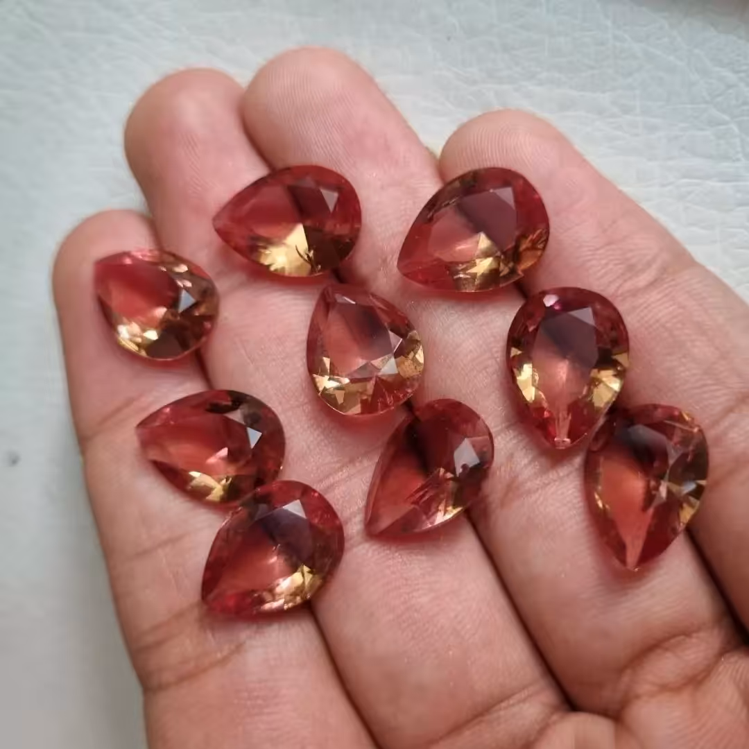 نگین های الکساندریت مدل اشکی