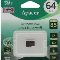 رم Apacer UHS-I U1 Class 10 85MBps microSDXC  64GB