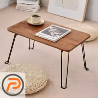 میز تحریر پایه تاشو 45 *60 گردویی