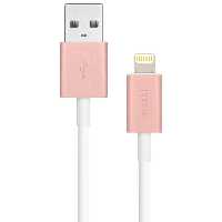 کابل MOSHI موشی LIGHTNING لایتنینگ 1 متری رزگلد - Hiapple.ir