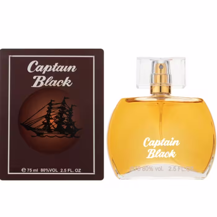 عطر ادوتویلت مردانه مدل کاپیتان بلک حجم 75 میلی لیتر