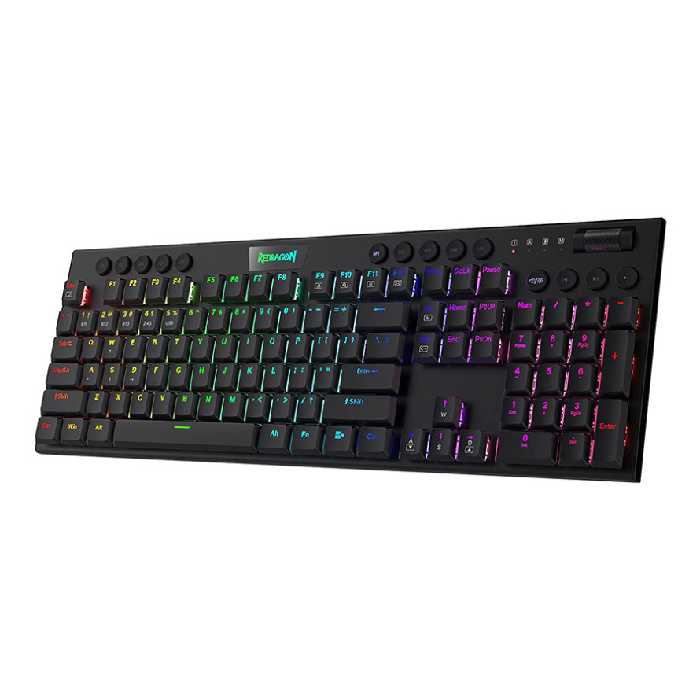 کیبورد بی سیم مکانیکال گیمینگ ردراگون K618 Horus RGB