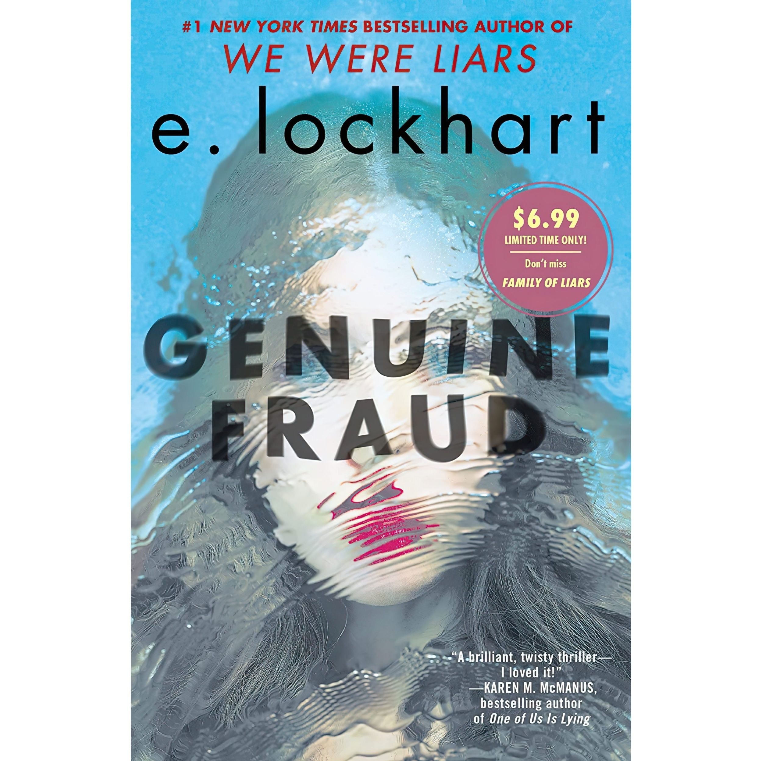 کتاب زبان اصلی Genuine Fraud اثر E Lockhart انتشارات Ember