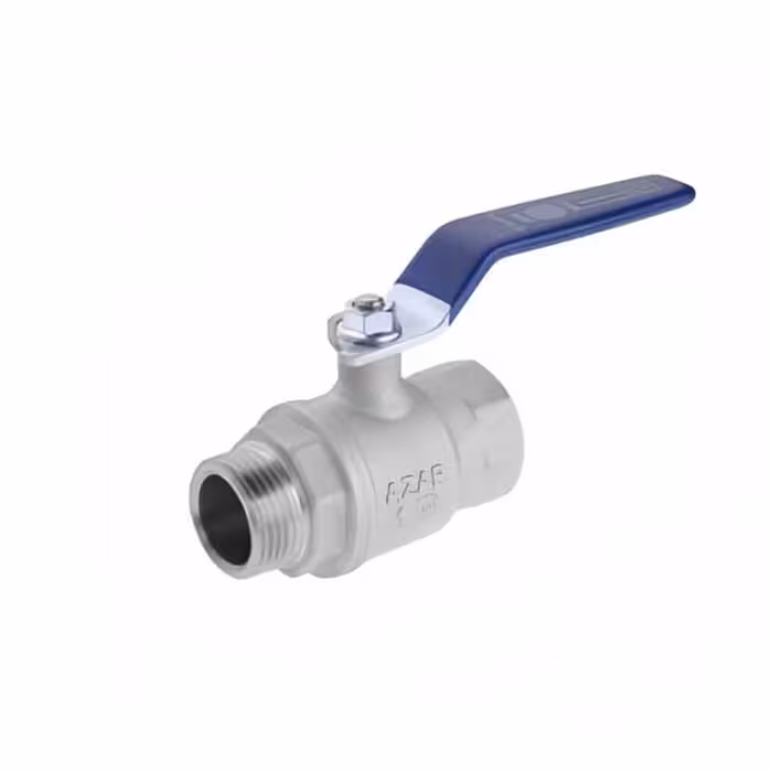 شیرگازی مخصوص اب دسته فلزی یک سر مغزی 1.2 اینچ 117 آذر (162101)