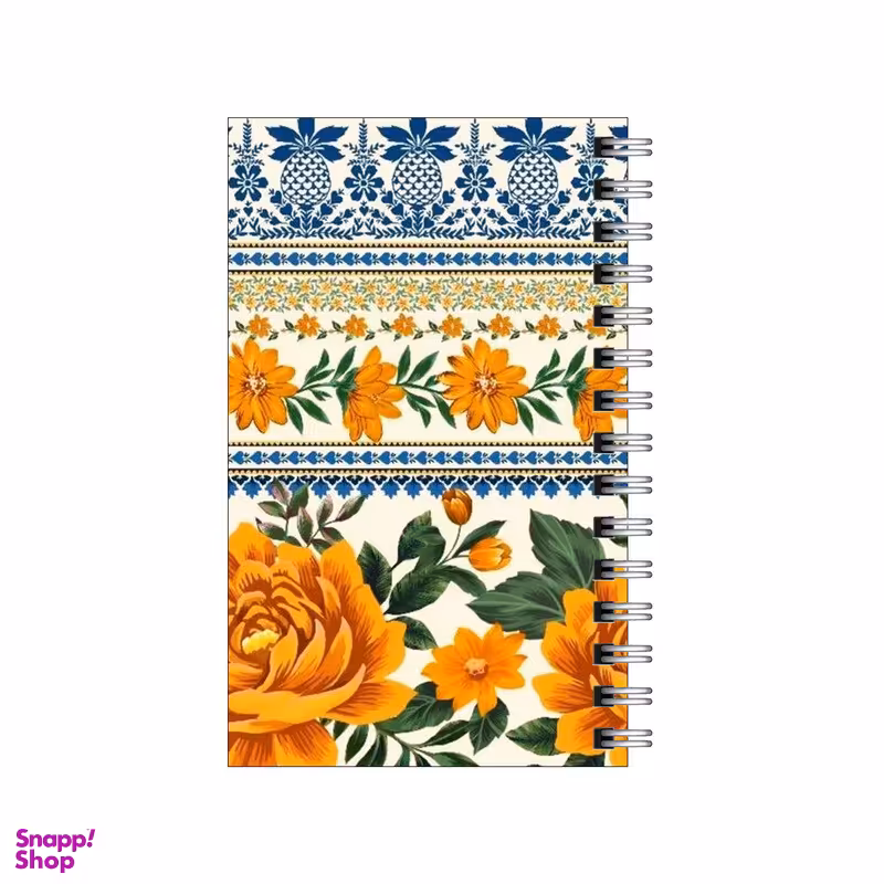 دفترچه یادداشت مدل to do list طرح پارچه گلدار کد 8294274